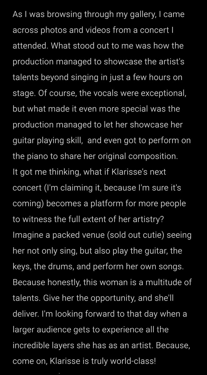heykthh's tweet photo. Nagbrowse lang naman ako sa gallery ko pero napa-random thoughts and notes pa.

#KlarisseDeGuzman https://t.co/Jd1KxPE7vf