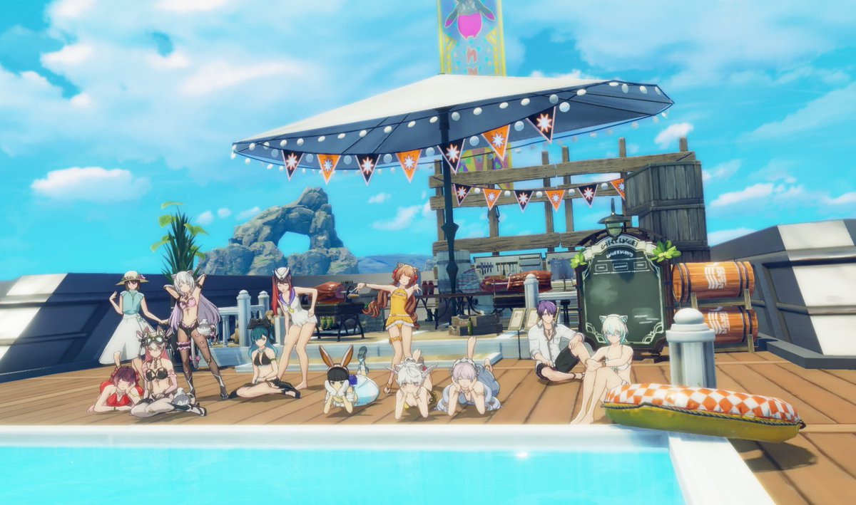 hanaasagi14's tweet photo. 毎週ギルドの人たちと撮るの楽しみにしてます！！

夏ですねー！
今年は風鈴買いたいなぁー

#Lemuria
#BPSR                     
#スタレゾ
#スタレゾSS
#スターレゾナンス https://t.co/fBmASMTtdr