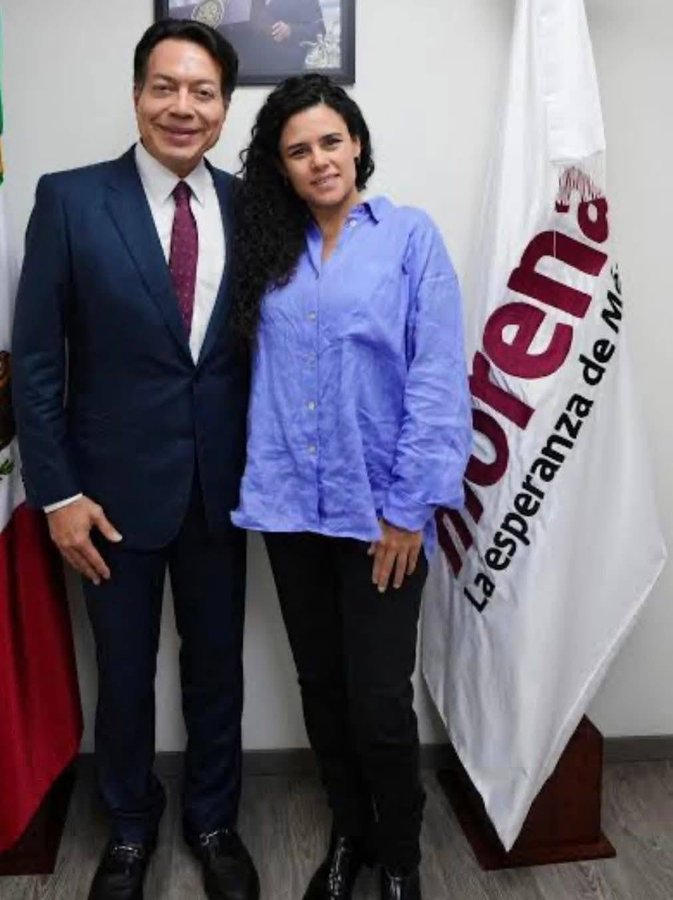 PonchoAviles1's tweet photo. 🚨👉B-O-M-B-A-Z-O en México,otro gran estocazo para tres líderes de Morena, Mario Delgado,María Luisa Alcalde y Ariadna Montiel no pueden cruzar a Estados Unidos; dicen que ya no tienen visa y que también se las cancelaron #NarcoPolíticos
#NarcoRégimen 
#Morena-un-cartel-podrido https://t.co/UXi0v8KWjM