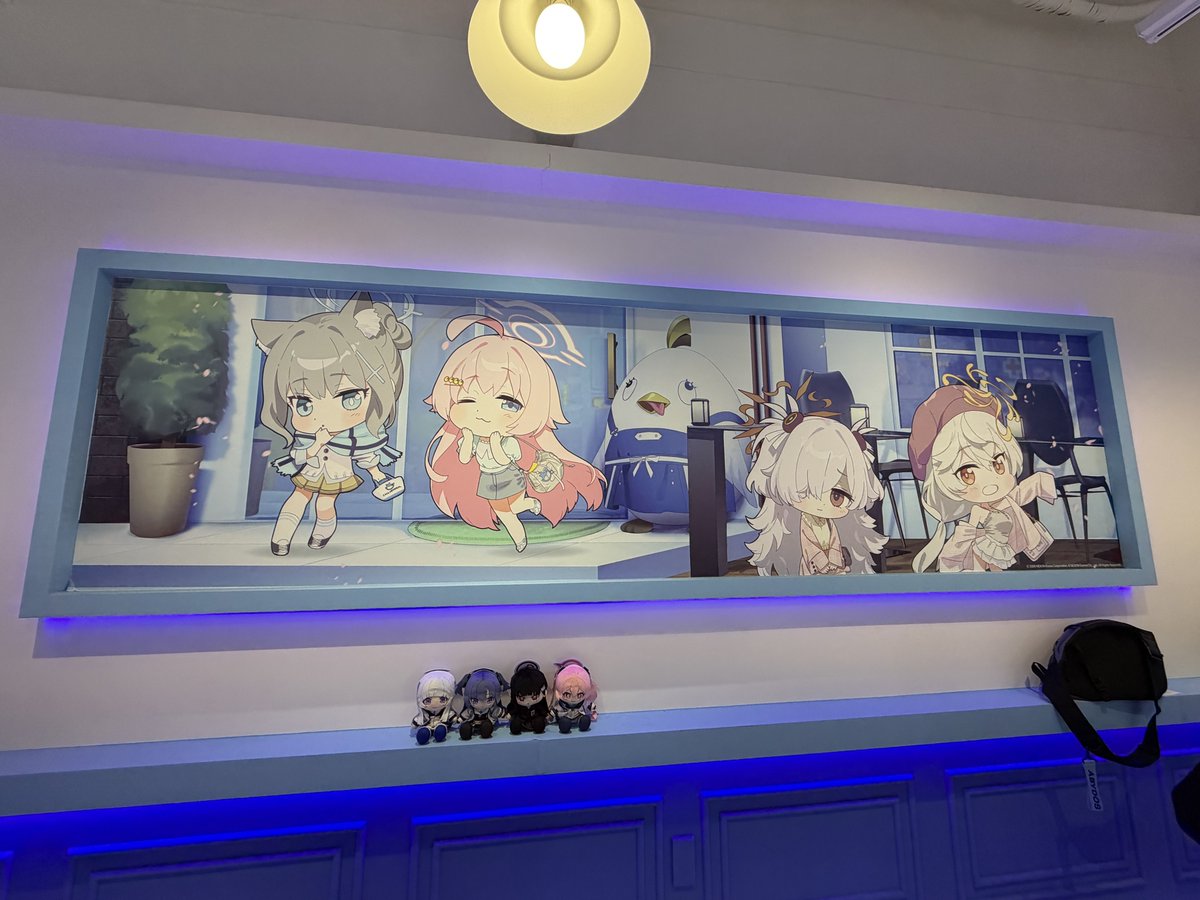 Hayatsuki_'s tweet photo. 本日はリオ会長のお誕生日ということで、セミナーのみんなとカフェメモリアル行って来た

#調月リオ生誕祭2026
#블루아카이브
 #ブルアカぬいぬい部
#ブルアカ https://t.co/4AXiSUEn2A