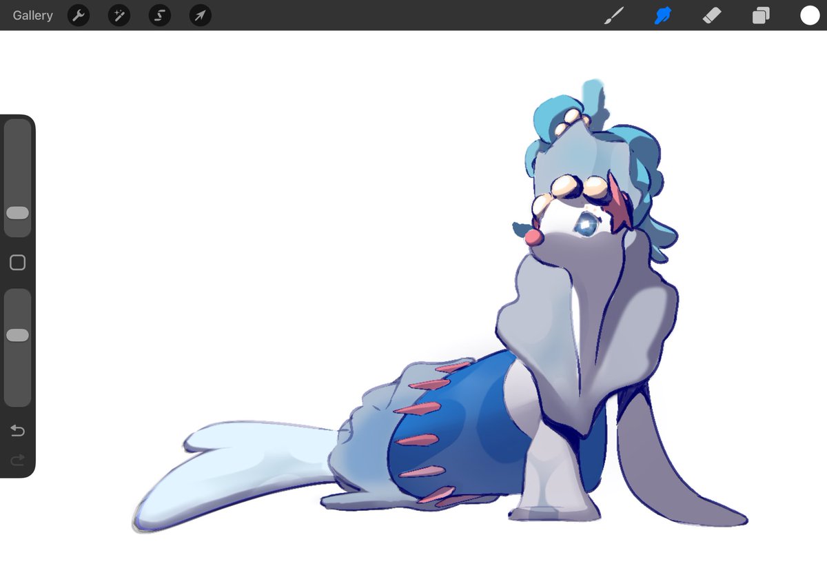 artsywu's tweet photo. Primarina #Pokemon https://t.co/PALAZoXgJu