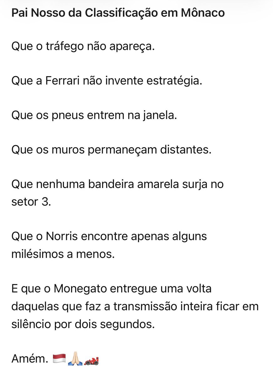 ninafr's tweet photo. Corrente de oração para Mônaco, amém? https://t.co/O6XbGXrnYw