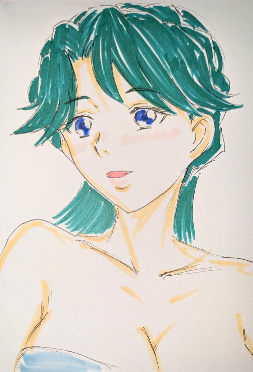 「#ゴープリ10周年なので海藤みなみさん3733枚描いてお祝い (1837.183」|沖庵のイラスト