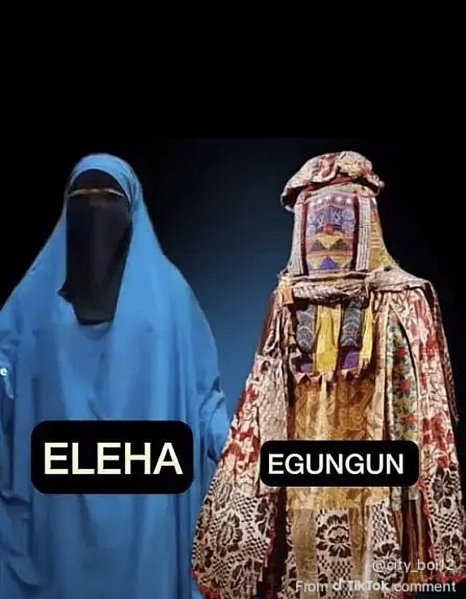 AdemolaOgudu's tweet photo. Arab masquerade,Yorubamasquerade

Different believe, same uniform 🤣🤣🤣 https://t.co/yauVZGNdZq