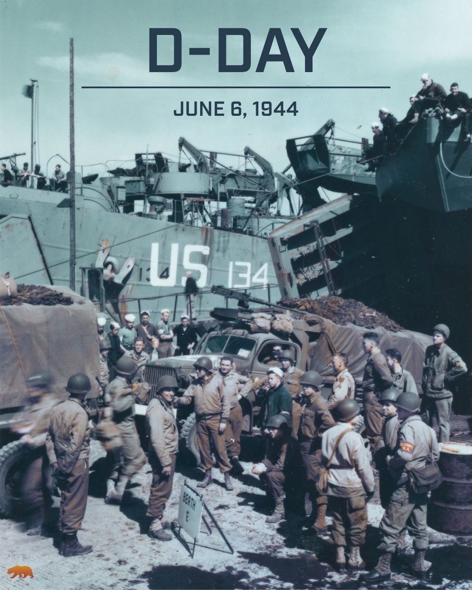 JayObernolte's tweet photo. On D-Day, we remember the courage, sacrifice, and resolve of the Allied forces who stormed the beaches of Normandy and helped turn the tide of World War II. Their bravery changed the course of history, and we remain forever grateful to the Greatest Generation for defending our freedom.