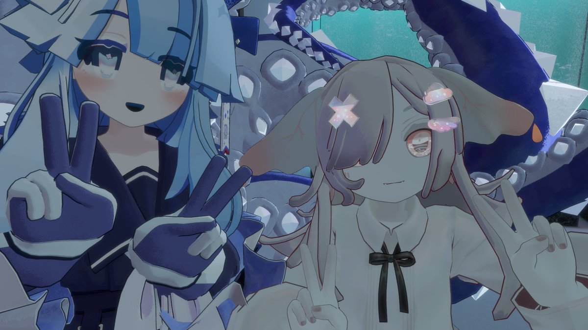 umtmta's tweet photo. #CloudzAvatar_撮影交流会 
ヘッドセット充電切れで途中から参加！ https://t.co/Eo5EnKHoY3