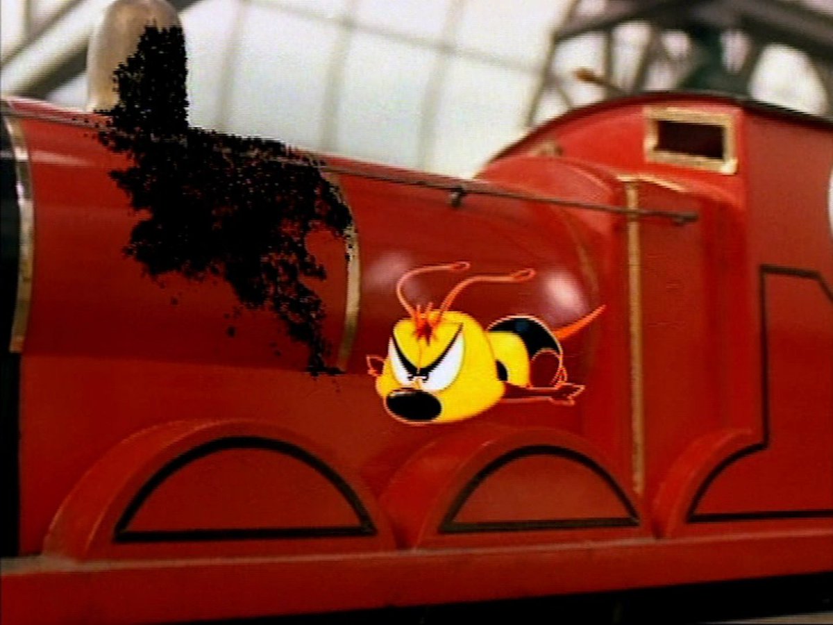 MiraiTra1n's tweet photo. The cartoon bee in Buzz Buzz being a black dot
Turns out I was just mixing it up with the missoliverandblossom remake https://t.co/96bTu4UjTT