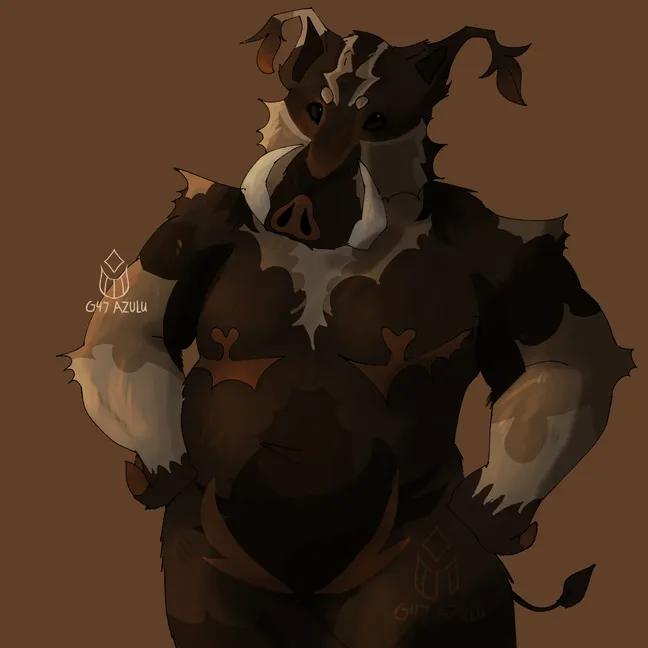 G47_Azulus_alt's tweet photo. Warthog Bagpie I drew :] https://t.co/2c0Ub4YgMm