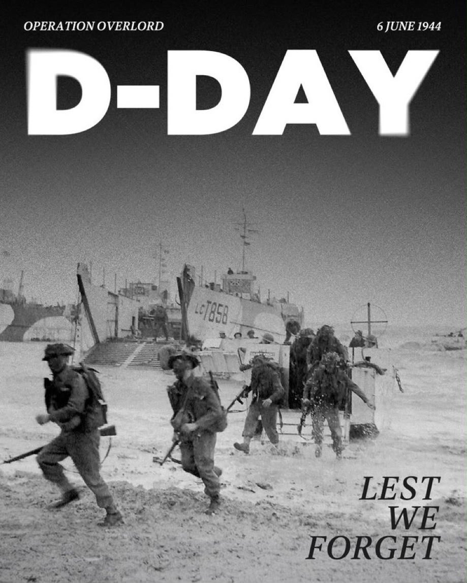 ZiaYusufUK's tweet photo. It is so important to remember, on the 82nd anniversary of D-Day, all those who sacrificed so much.

Without them and their courage, our lives would be unrecognisably worse.

We owe them so very much.

We will remember them. https://t.co/2KY6DtWtXH