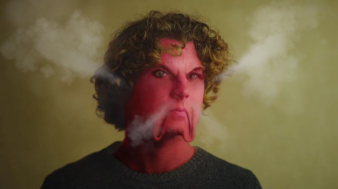 DjejFunny's tweet photo. Kane Parson, the director of 'Backrooms' on being the youngest director ever. 

"AAAAAAGH IT SUCKS, MY FACE IS EVERYWHERE, I CAN'T STOP SEEING MY VISAGE, STOP MENTIONING I'M 20, OOOOH I'M STEAMING MAD GRAAAAA-" 

He has made a statement at 20 years old. https://t.co/XGNVmNIPFb