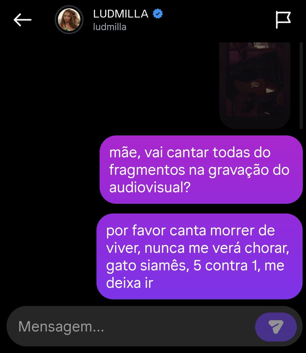 skyringboy's tweet photo. @Ludmilla nunca te pedi nada 😭 https://t.co/fRCMKrf9Td