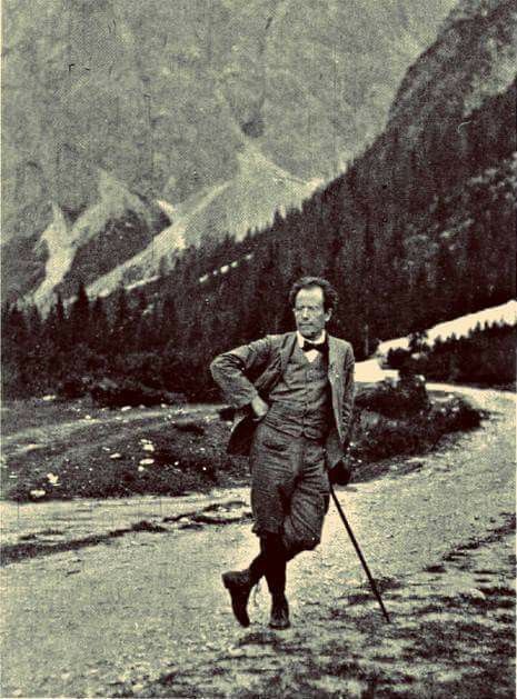BoylanRoger's tweet photo. Gustav Mahler on a mountain hike. https://t.co/TbwKCxjDXS