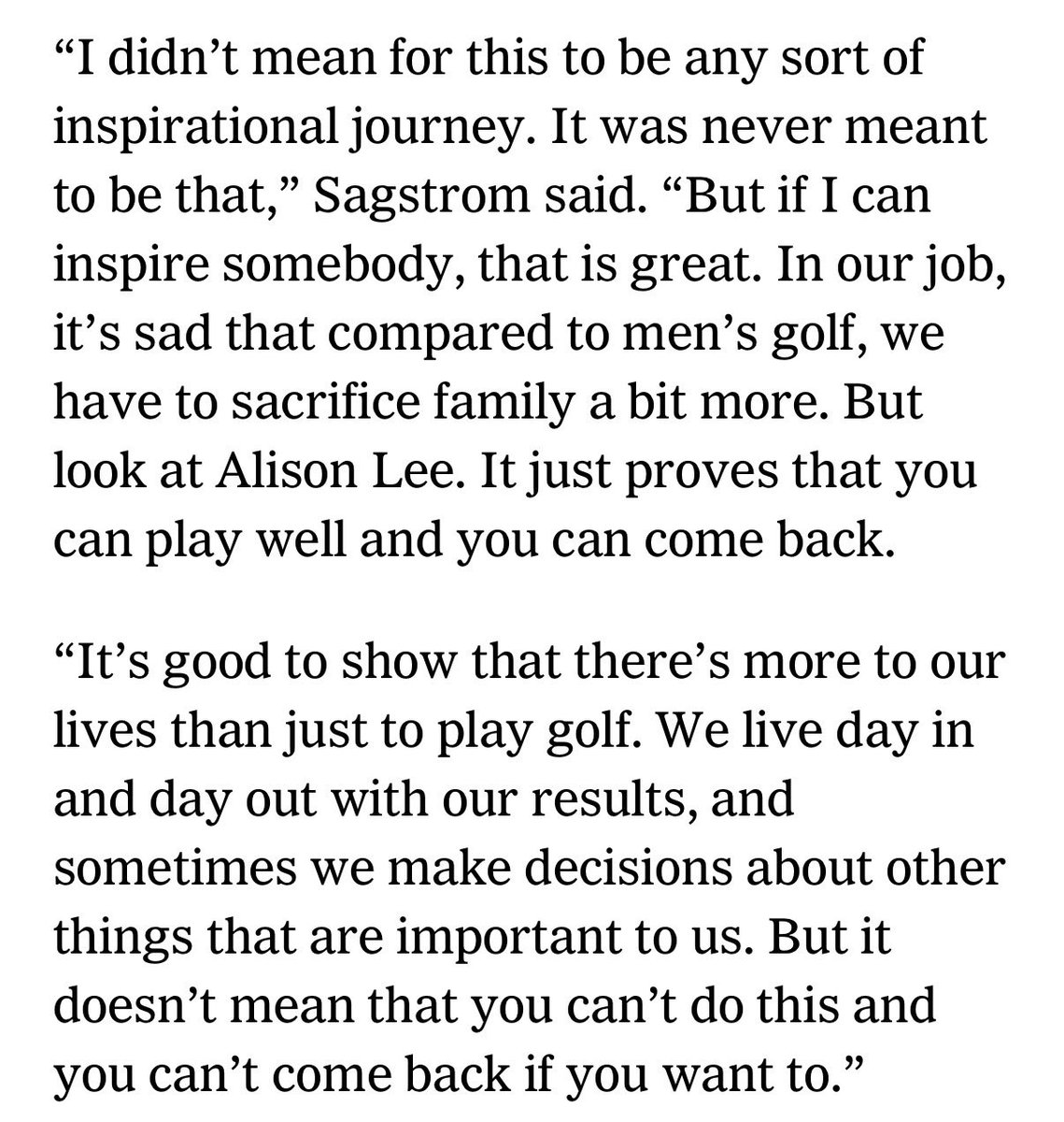 GabbyHerzig's tweet photo. Sometimes you hear a story subject say something, and all you can do is nod. This quote was one of those. https://t.co/rgWfdx4T2X