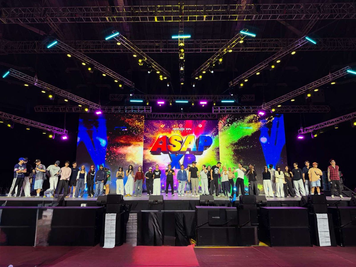ABSCBN's tweet photo. IT’S GIVING: READY FOR ASAP XP! 😍🎤

Handa na kami para maghatid ng ultimate Kapamilya experience bukas sa Victorias City Coliseum! Kita-kits tayo para sa isang araw na puno ng pasabog na performances, kilig, at saya! ✨

#ASAPXP #ASAPXPVictoriasCity https://t.co/EsNGXqTOHy