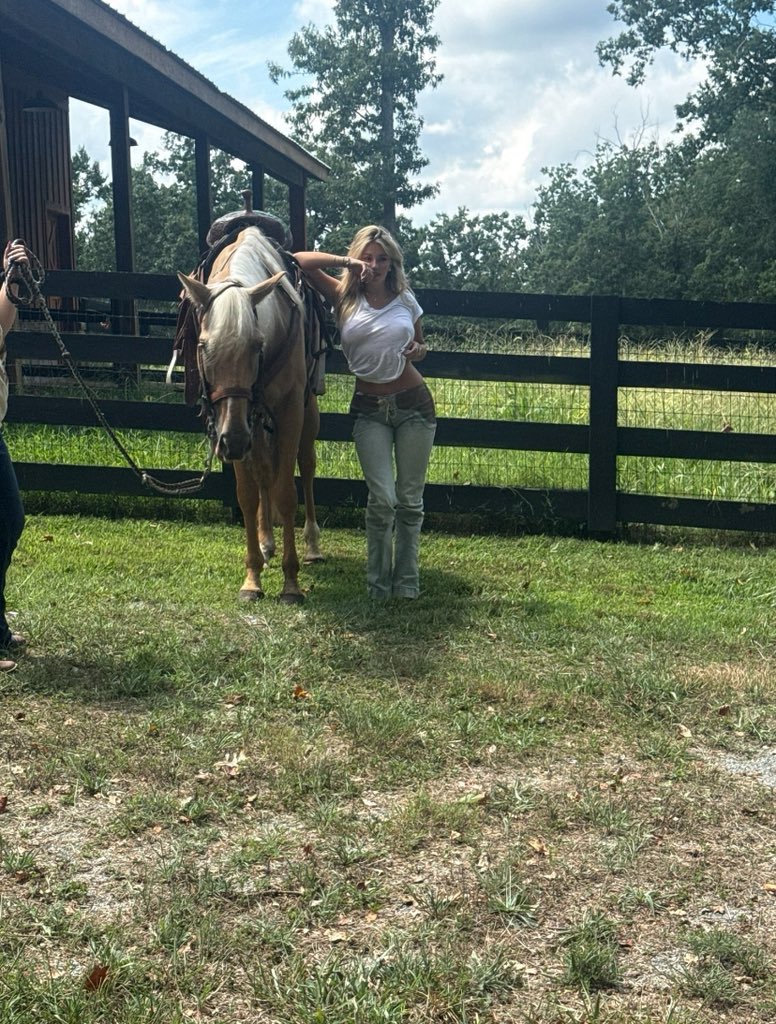 Tracyyyyyx's tweet photo. What do you think about horses?🐎 G’d morning X😝. https://t.co/YqflSA1re0