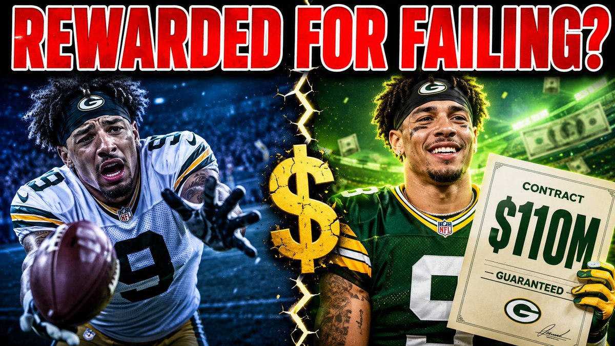 eaglenowus's tweet photo. He dropped the pass. She missed the catch. Green Bay just paid them both $160 MILLION. 😤

Full breakdown 👇

https://t.co/9frMfwRIyN

#Packers #NFL #GreenBay #ChristianWatson #NFLNews https://t.co/D64K61KJdC