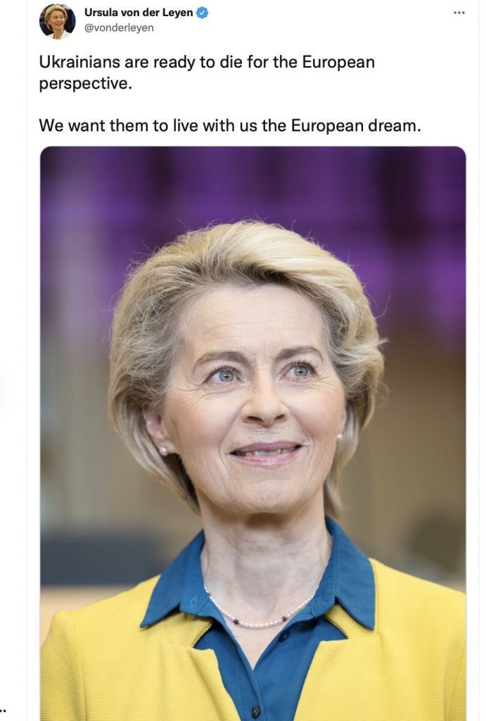 deeperdriller's tweet photo. @Prunkundshiva He shoud say thank you that his commander opened the EUropean perspective for him. https://t.co/fpjlIDeTnx