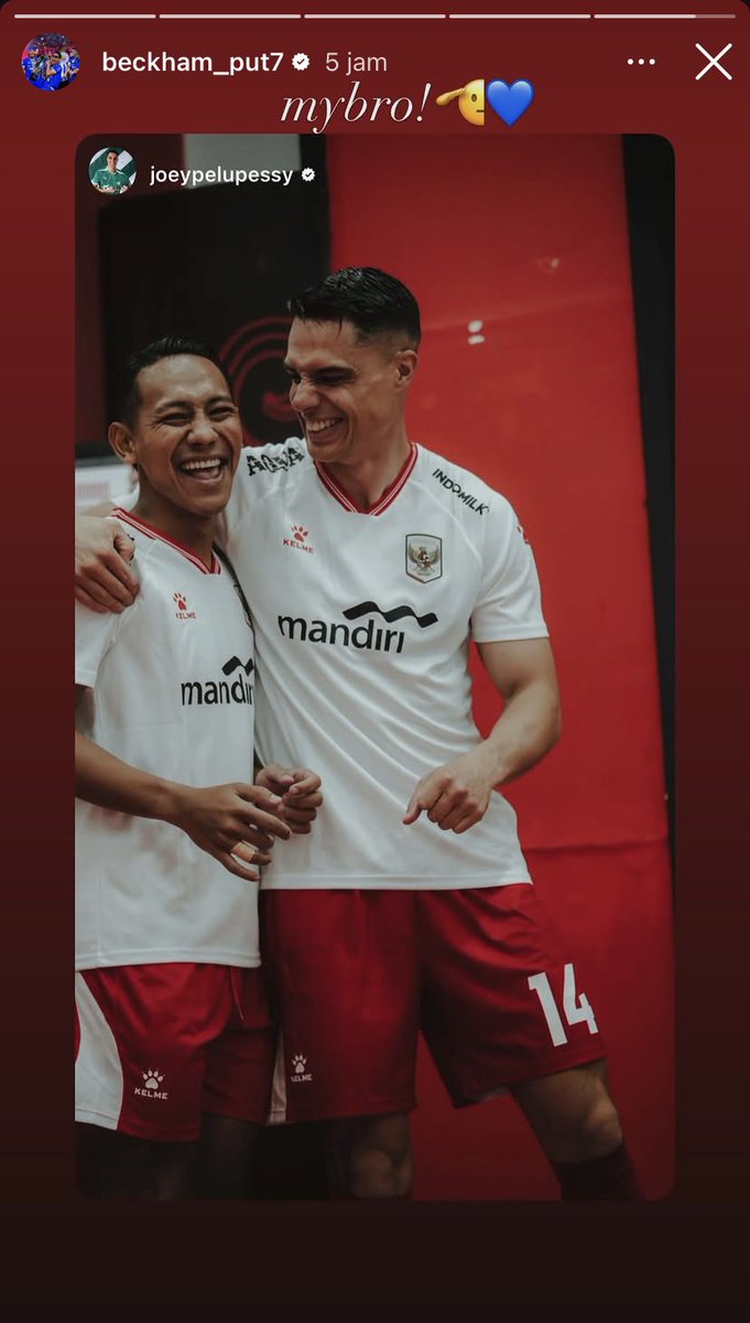 ybajaaa's tweet photo. @beckhamputran 🤝 Joey Pelupessy @bandungfootball 💙 https://t.co/hkZOxi4fnC