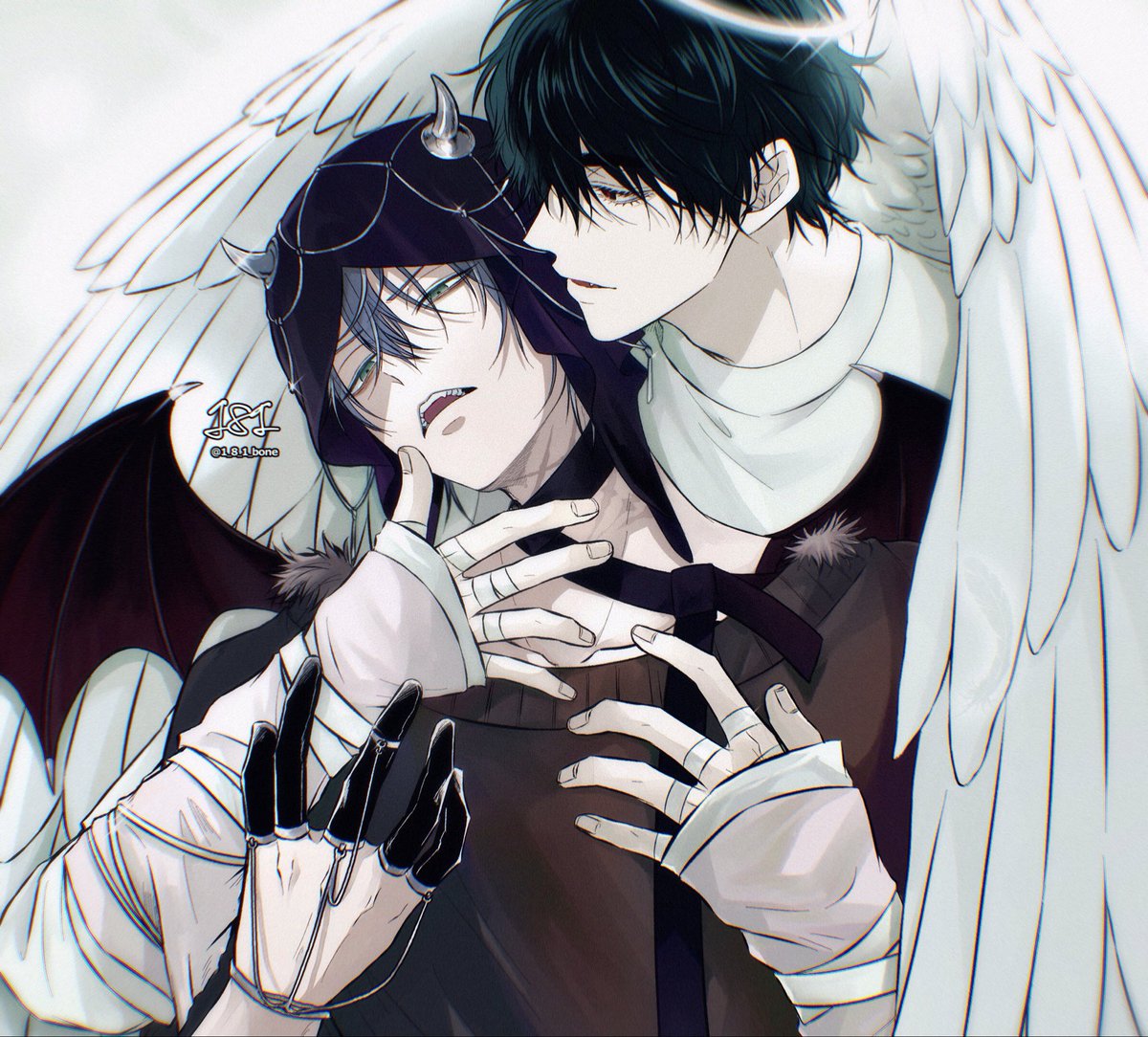 1_8_1_bone's tweet photo. angel and devil ivti
😇👿🖤💚#ivantill https://t.co/HXD5f82Bjk