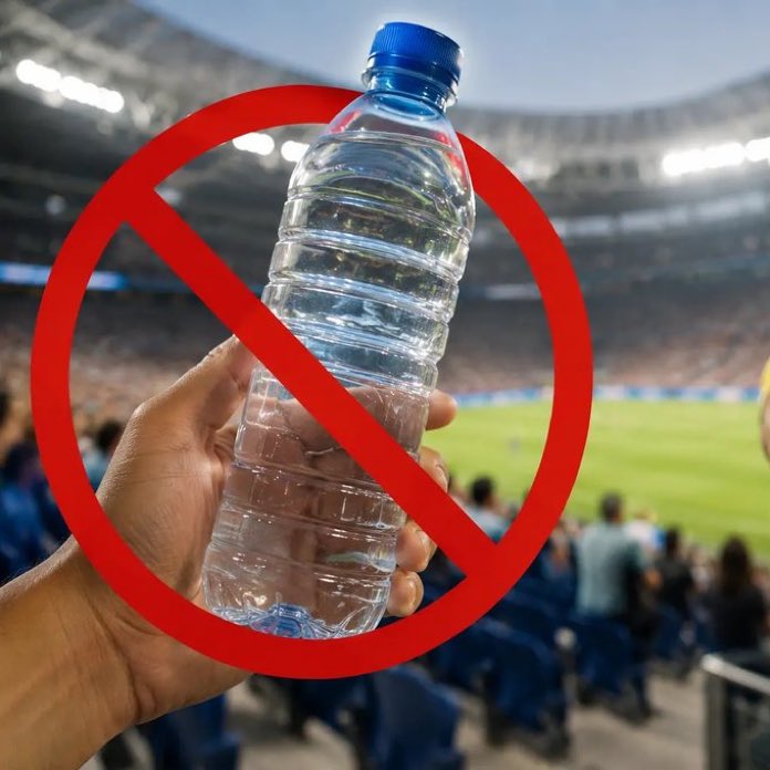 _90TM's tweet photo. 🚨🔴 عاجل ورسمياً : الاتحاد الدولي لكرة القدم (FIFA) قد ألغى حظره على زجاجات المياه القابلة لإعادة التعبئة في كأس العالم بعد ردود فعل عنيفة، مما يسمح للمعجبين بإحضارها إلى جميع 16 ملعبًا في البطولة عبر أمريكا الشمالية. https://t.co/ZMV0SIFlOR