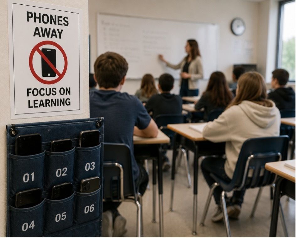 SecondStreetOrg's tweet photo. What started as a debate over classroom cellphone use has turned into a much larger conversation about attention spans, discipline, and whether students are falling behind academically.

As more provinces tighten phone restrictions in schools, public opinion appears firmly behind the shift.
https://t.co/zUEKXhpoTl polling found overwhelming support among Canadians for limiting cellphone use inside classrooms.

Read more:
https://t.co/FNkpUuPa68