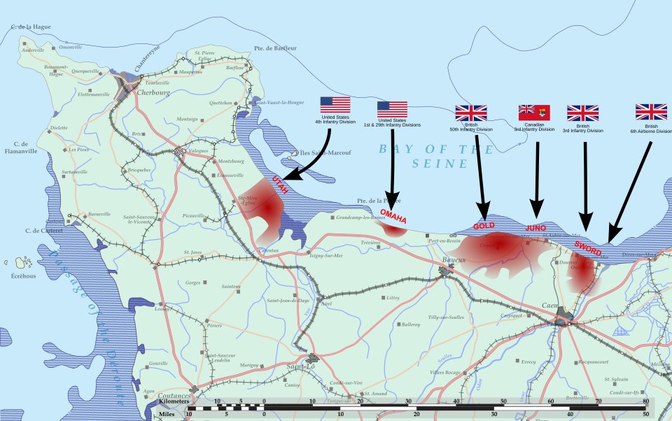 HistoryBoomer's tweet photo. June 6. Five beaches. 23k paradropped or landed gliders behind enemy lines. 130k hit the beaches. Two American, two British, one Canadian. Omaha saw the bloodiest fighting, but the grunts took the beach. Paris would be liberated in 80 days.

I'm always moved by the D-Day story.🇺🇸 https://t.co/7ngzvN48Rr