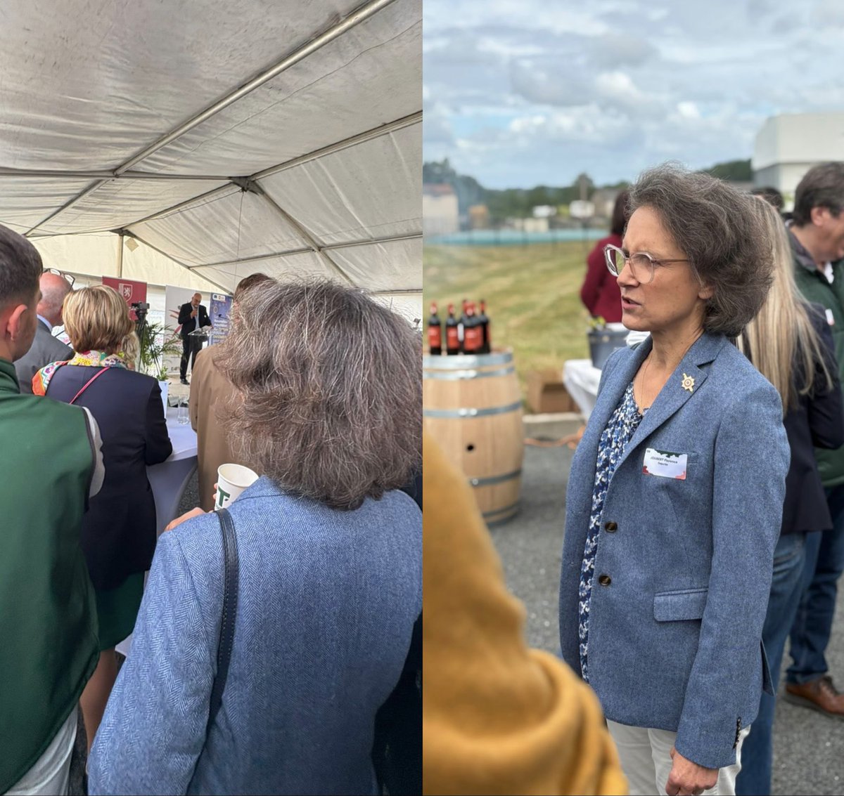 LBleuBlancRouge's tweet photo. 🗣️ Florence Joubert, député RN interdite de prise de parole lors d’une inauguration 😳 : 

« La députée interdite de prise de parole : la gauche a-t-elle un problème avec la démocratie ?

Déni de démocratie absolu ce matin lors de l’inauguration des travaux de modernisation de l’abattoir de Thiviers où j’ai été tout simplement interdite de prise de parole, l’ordre protocolaire n’ayant pas été respecté du début à la fin.

Alors que les apparatchiks socialistes locaux comme Alain Rousset se sont longuement exprimés, le micro m’a été refusé pour prononcer mon discours.

La gauche socialiste aurait-elle un problème avec la démocratie ? Instrumentaliser ainsi une inauguration à des fins de propagande politicienne montre bien que le sectarisme est toujours du côté de la gauche. Ces socialistes n’ont rien à envier aux extrémistes de La France Insoumise.

Vous pouvez compter sur moi pour vous défendre face à cette petite caste socialiste dont le règne du pouvoir absolu doit prendre fin ! »