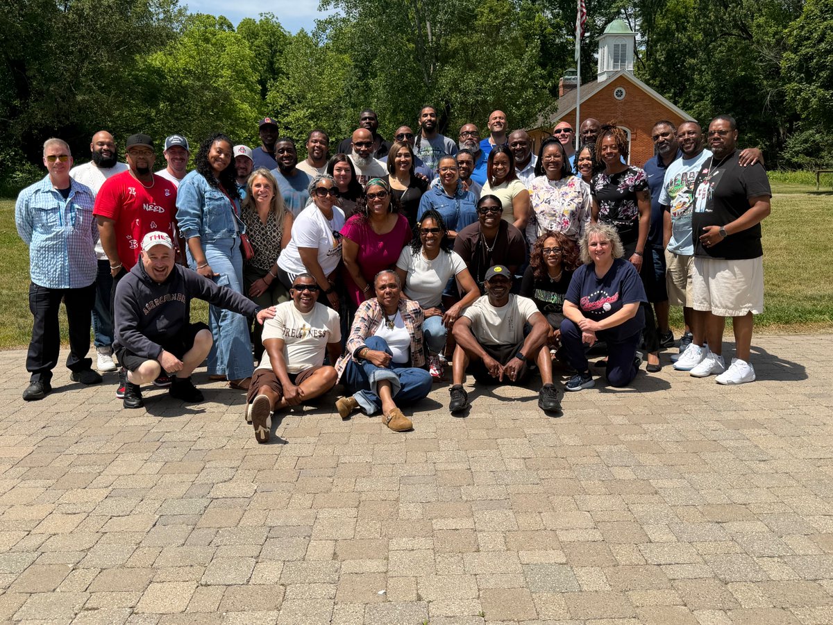 TPSProud's tweet photo. 📛 TPS Department of Public Safety enjoys an end of the school year celebration. 

TPS Proud
🟥🟦🟩🟨 https://t.co/ALsEuvZJhB