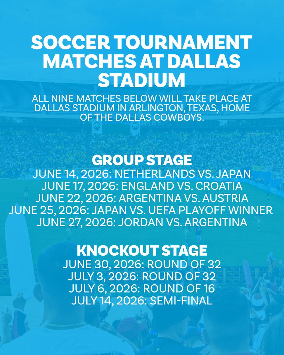 visit_dallas's tweet photo. Dallas is ready for kickoff! ⚽️ 

Check out our guide to the best watch parties, pubs, breweries, and bars to catch every moment of the world's game → https://t.co/LT4m4viWkV

#VisitDallas #Dallas2026 #Soccer https://t.co/8MAGpgy1Cc