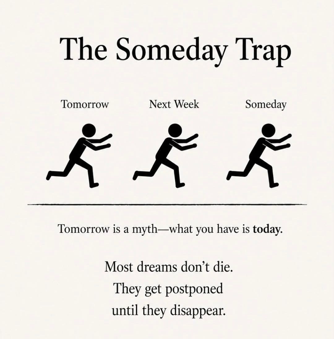 TrainAtTROYS's tweet photo. Don't let your goals become "someday". Make them happen! https://t.co/vXsIofAPTz