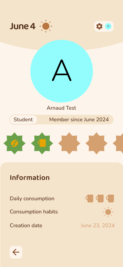tomclvv's tweet photo. I'm currently building an app called Bean it is an assistant to help you manage your caffeine intake I just finished the design. I will try to post every day to show my progress as I code it
Let me know what you think of the idea and the design.

#buildinpublic #caffeine #flutter https://t.co/KJd45z7IMy