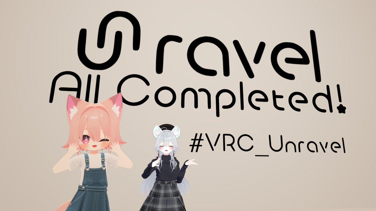 aorio_vrc's tweet photo. 今日の謎ワ
むずかた(小並感
2ワールド目は完全に力技で解いたのは反省…
#VRC_Unravel https://t.co/lSXXrmST76