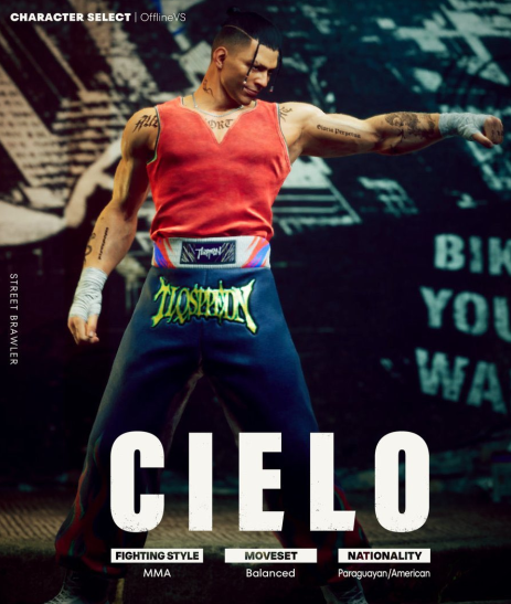 FGCWallaby's tweet photo. I love seeing more parts of the world get represented in fighting games, they are one of the best genres for widespread representation of culture! 
Yasmine is Street Fighter's first Filipino character, and the new VF protagonist, Cielo, is the first Paraguayan in fighting games! https://t.co/dCTipi4JY5