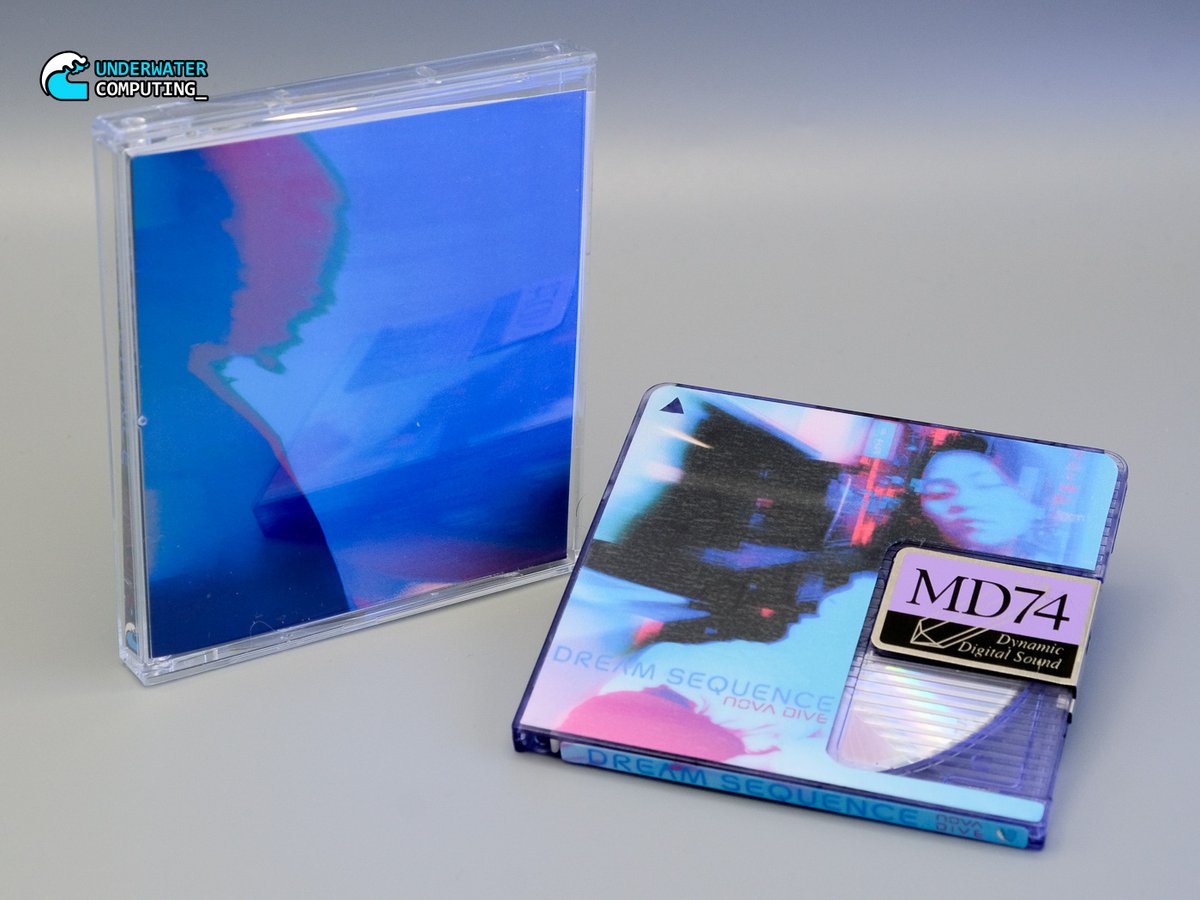 UnderwaterComp1's tweet photo. ⟦ Dream Sequence ⟧ by Nova Dive
⇌ love becomes signal ⇌
https://t.co/FbSp7hbKDO

#cassette #minidisc #cd #dreampunk https://t.co/v1lWPWMmO5