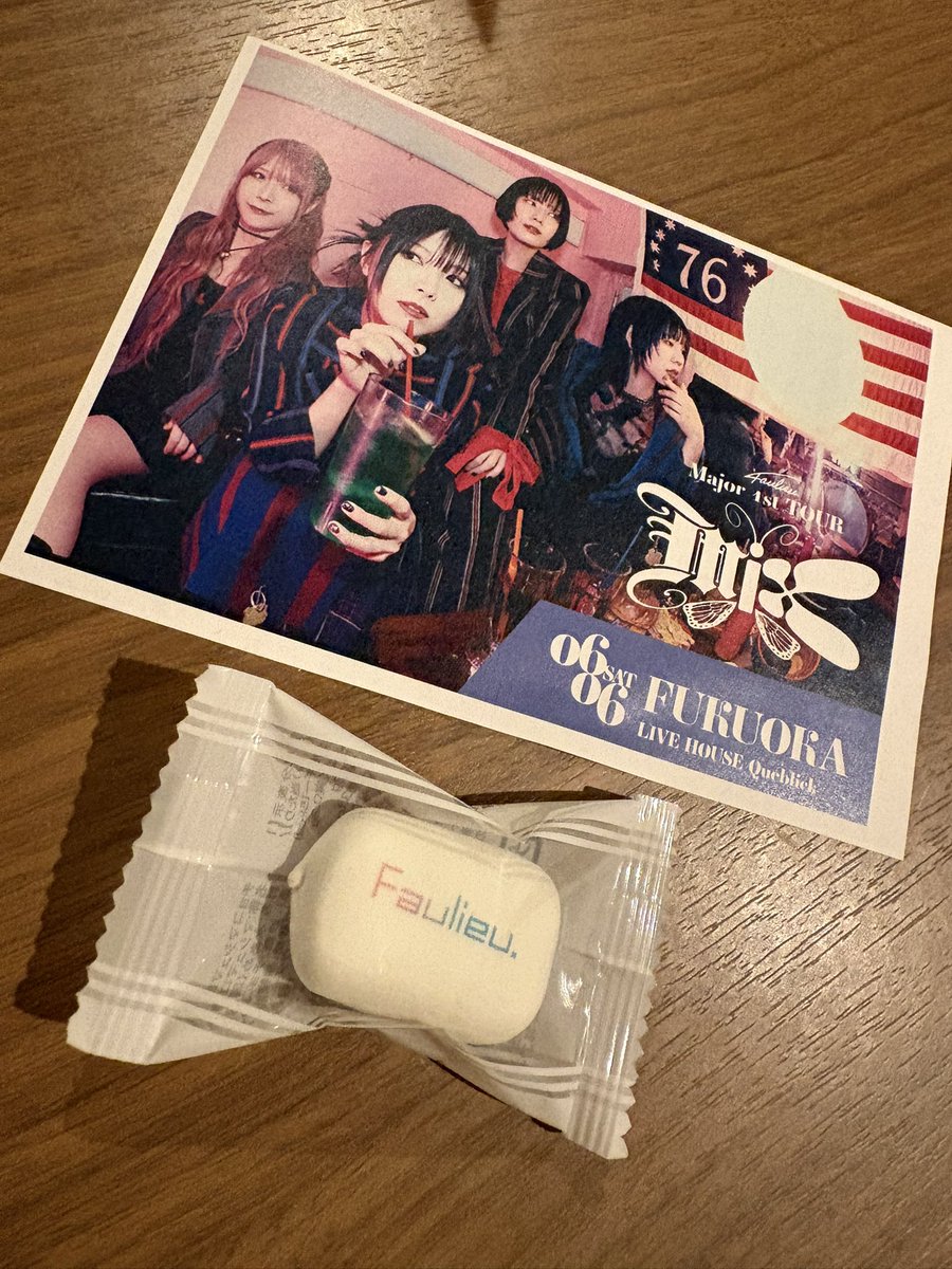 yu_0627__'s tweet photo. Faulieu.MiXツアー福岡！！🦋

今日も楽しくてあっという間でした〜✨
MCも面白かったです😆
マシュマロゲット🍬

#Faulieu. #フォリュー #Fauleu_MiX https://t.co/NIaqordGAW