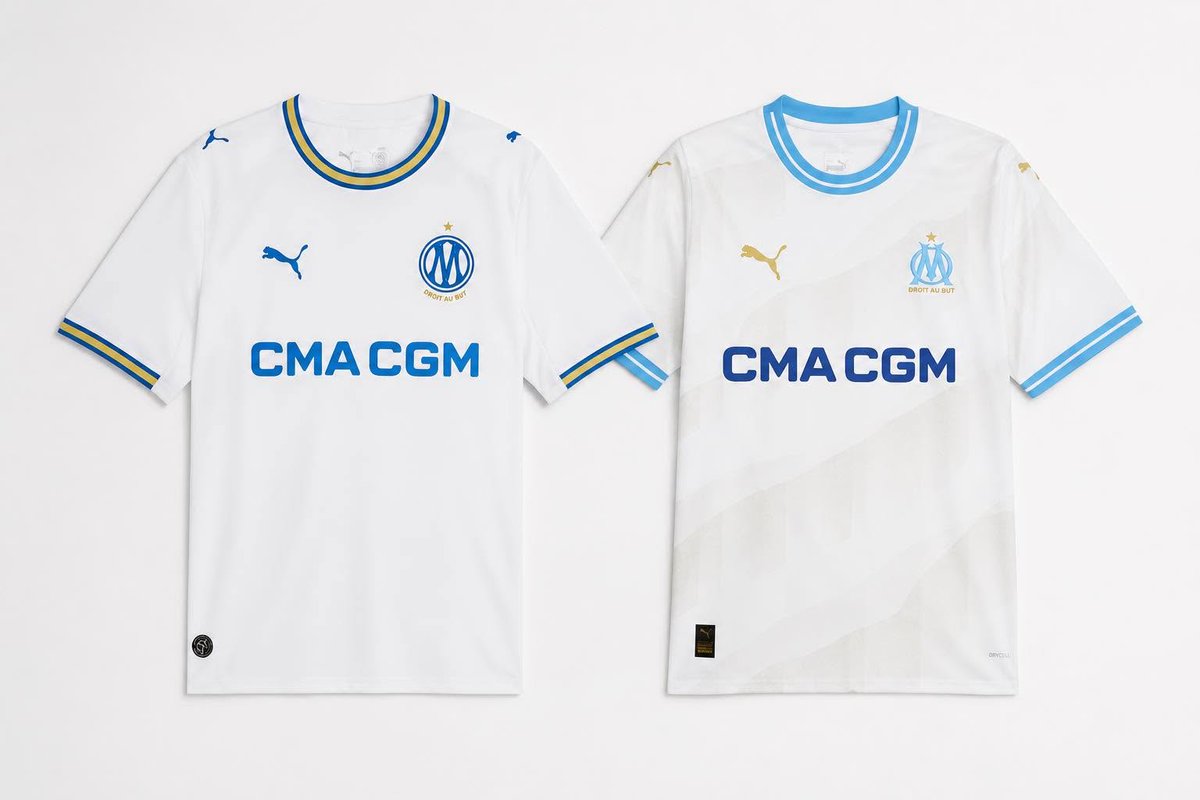 ALLEZ_L0M's tweet photo. Puma, il ne se foule même plus, c'est la réédition du maillot de 2023 ! 😅

💬 C'est le même on est d'accord ? 👇

#TeamOM #MercatOM https://t.co/JTlKUvx4vQ