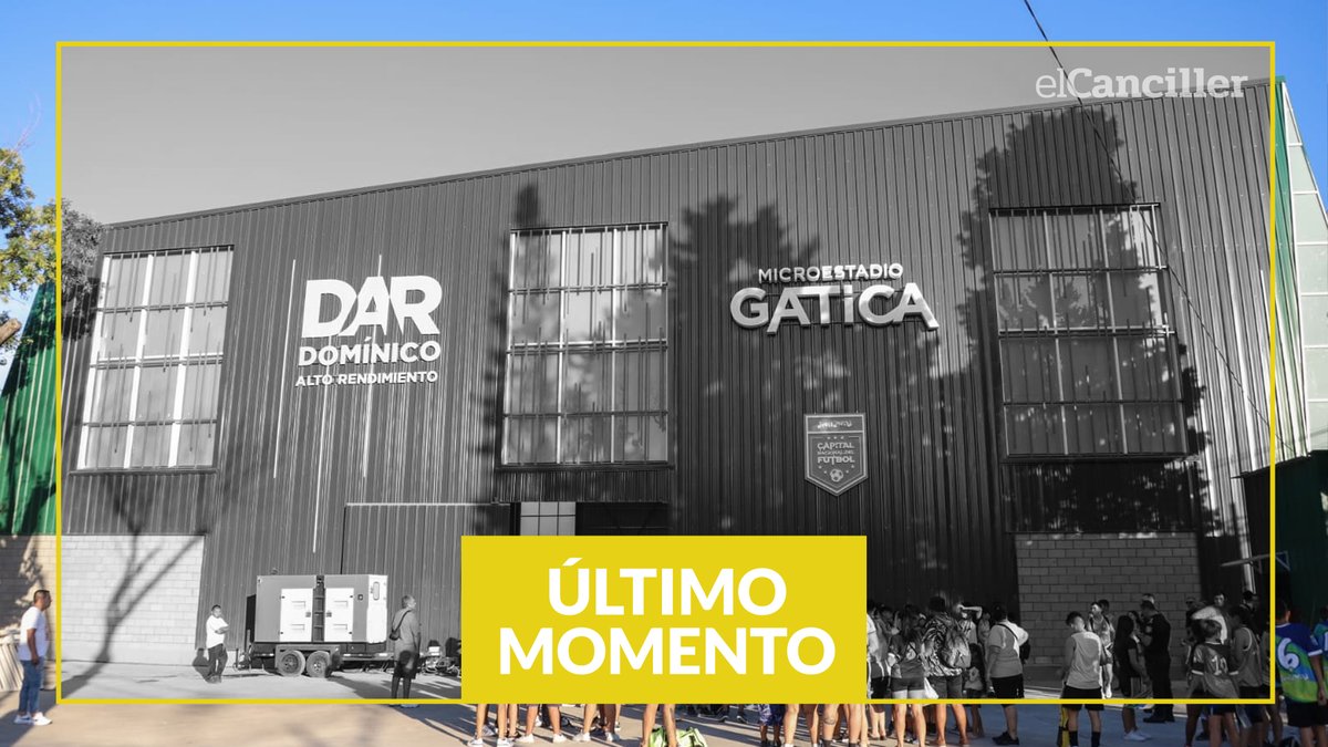 elcancillercom's tweet photo. [AHORA] El Polideportivo Gatica, en Villa Domínico, "terminaría siendo el lugar" para el velorio del "Indio" Solari, según Hernán Castillo. https://t.co/5lEjWntpBi