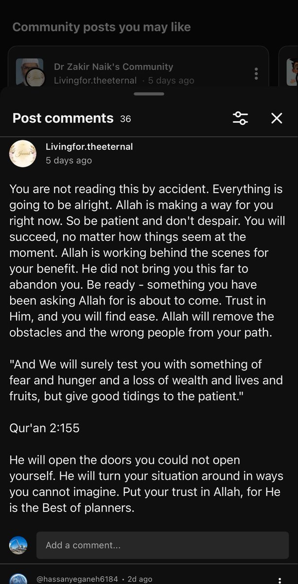 lilaccountz's tweet photo. buka yutub terus lewat ini. auto nangis🥲

“kamu baca ini bukan karena kecelakaan/ kebetulan. semuanya bakal baik baik aja. Allah lagi ‘membuat’ jalan untukmu. jadi sabarlah dan jangan putus asa. 

kamu pasti akan sukses, terlepas apapun yg terjadi sekarang. Allah lagi ‘bekerja’ di belakang layar demi kebaikanmu. Dia gaakan membawamu sejauh ini hanya utk menelantarkanmu.

siap siap, apa yg kamu minta ke Allah akan datang. percayalah padaNya dan kamu akan menemukan kemudahan. Allah akan menyingkirkan halangan dan org org yg salah dari jalanmu.

percaya sama Allah. Allah adalah sebaik baik perencana” 🌸