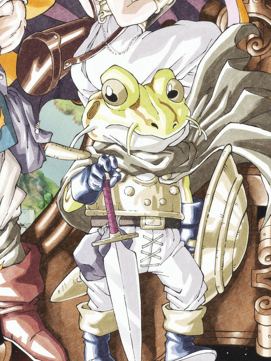 Chrono Trigger クロノ・トリガー ​ ​Crono クロノ ​Marle マール