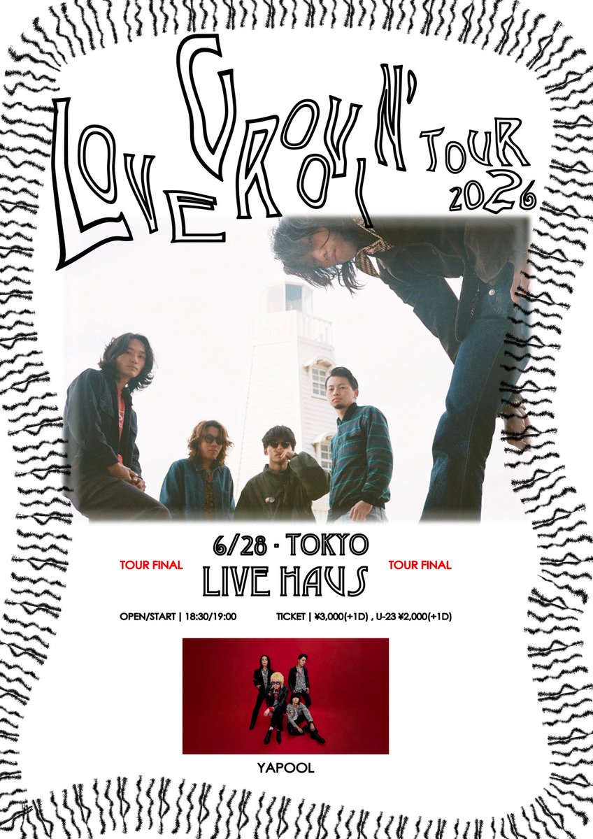 _THEPERRY_'s tweet photo. LOVE GROOVIN' TOUR 福岡 完‼️

1.Buggers Bugger All
2.Storm In My Room
3.GETBACK BOY
4.Highway Man
5.Vibration
6.燈台前PM6:00
7.ぐねるグッモーニン

残すは東京ツアーファイナル🗼
YAPOOLと下北沢でツーマンです💥

https://t.co/dYF1Uhj0Ha https://t.co/jsRaPrVCur