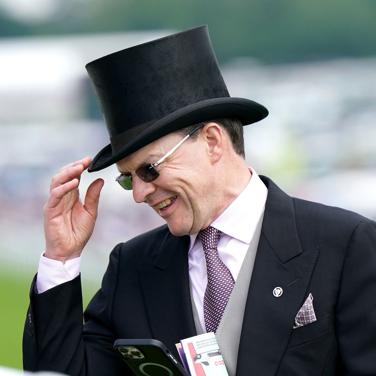SportingLife's tweet photo. Derby number 12 for Aidan O'Brien 🎩 https://t.co/vUcXGa8yz0