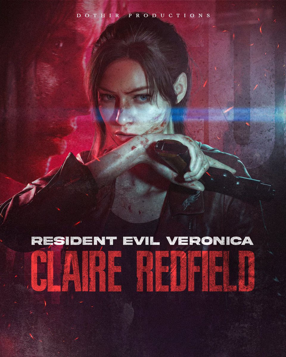 Dothir's tweet photo. Claire Redfield - Resident Evil: Veronica.

Poster Design. https://t.co/abBI9ulVaV