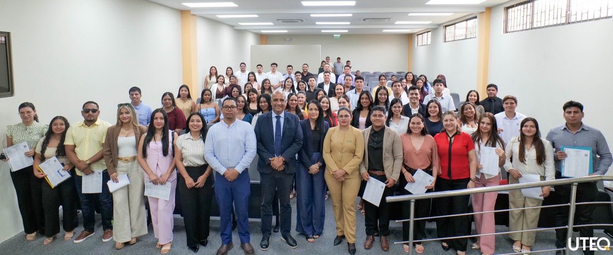 utequevedo's tweet photo. La Facultad de Ciencias Pecuarias de la UTEQ llevó a cabo la firma de actas de egresados de las carreras de Biología, Ingeniería Agropecuaria, Acuicultura y Zootecnia, en una ceremonia desarrollada en el campus La María. https://t.co/tZiCe3j9Rf