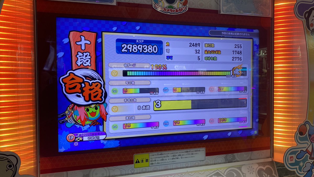 kebabu15300's tweet photo. でたらめ十段初プレイ！

いや鈍響 https://t.co/PXDMqqdNW6