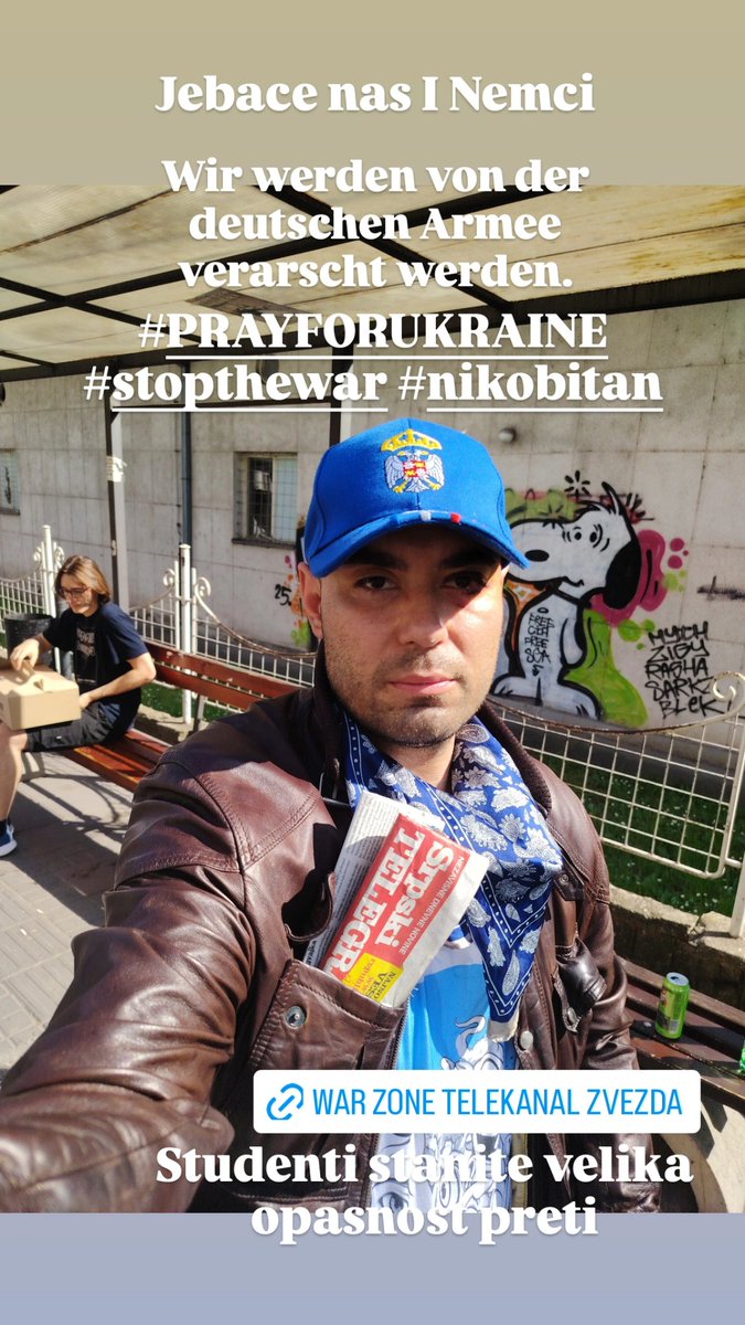 sdzeladinovic's tweet photo. https://t.co/EJDfs5Lq65
Wir werden von der deutschen Armee verarscht werden.
Studentent AUCHTUNG
KRIEG DANGER DANGER
#PRAYFORUKRAINE https://t.co/8vUAqgSVVR
