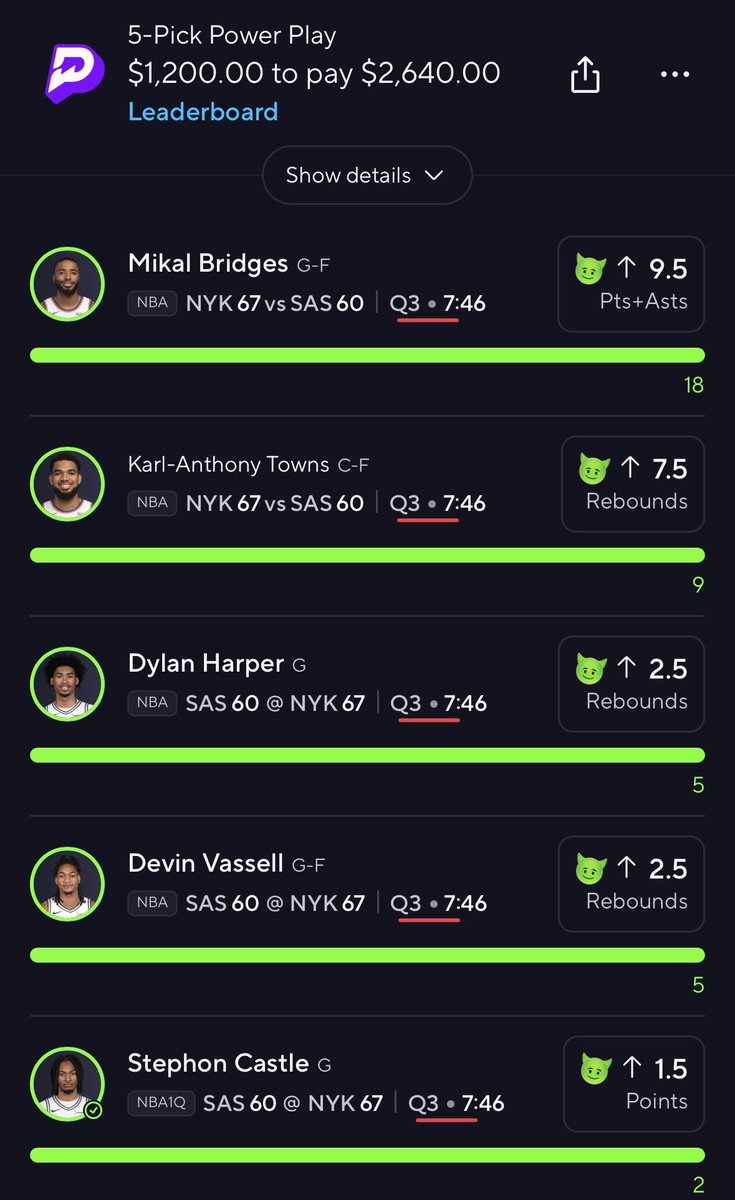 Orbigiboy's tweet photo. Picks with purpose. Strategy > luck.
Follow us and beat the bookies daily.
🎯 https://t.co/R53z3jkbht
#PrizePicks #UnderdogFantasy #DFS #GamblingTwitter #MLB #NFL https://t.co/aGqipuaPtX