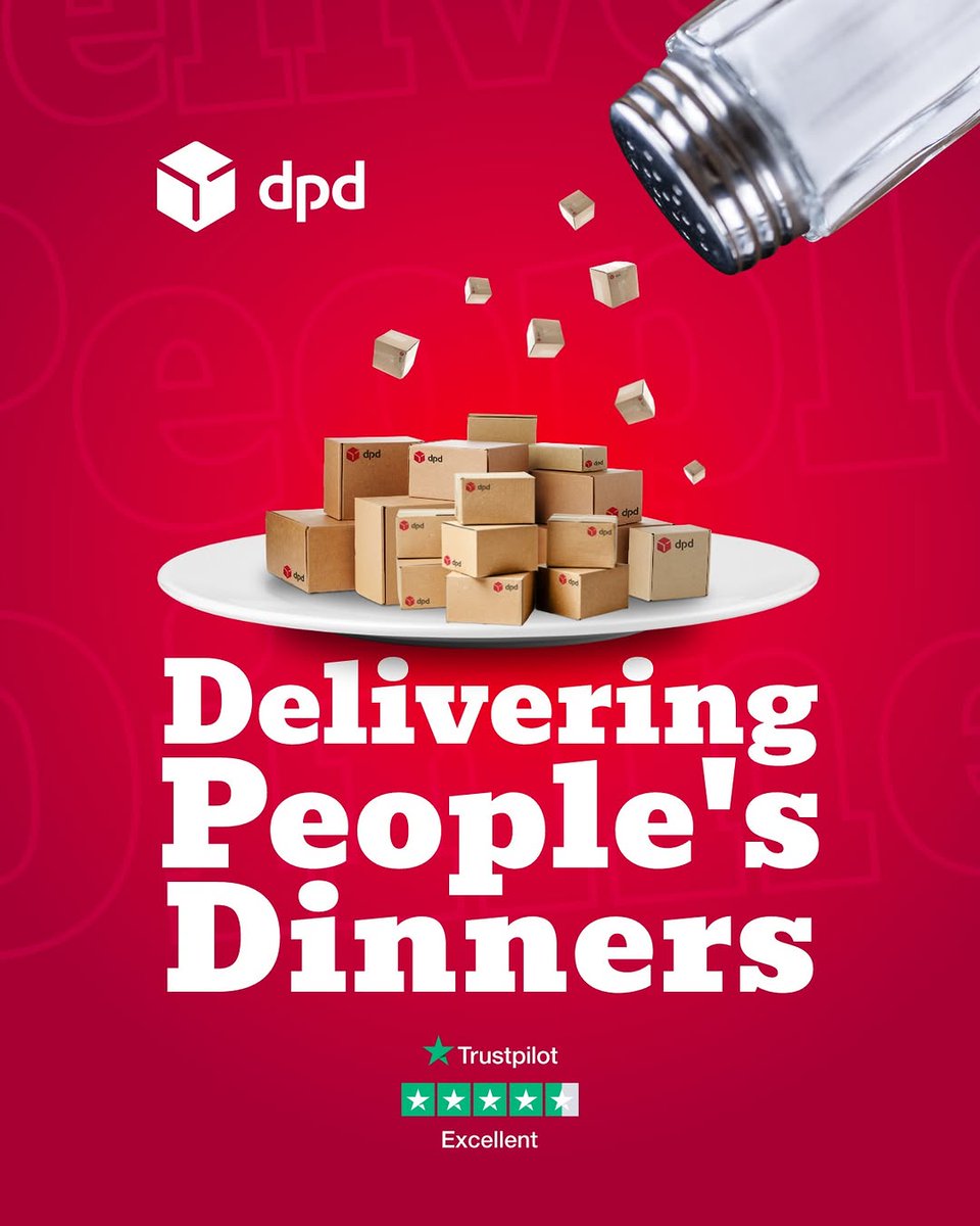 dpdofficial_'s tweet photo. DPD: Delivering People's Dinners🍴

DPD is proud to partner with many of the UK’s biggest brands and over 1,600 fresh food customers nationwide.

Our mission is to get your food to the door exactly as intended, every single time.

#DPD #FoodLogistics #BigBrands https://t.co/Pb8yJXJc4l