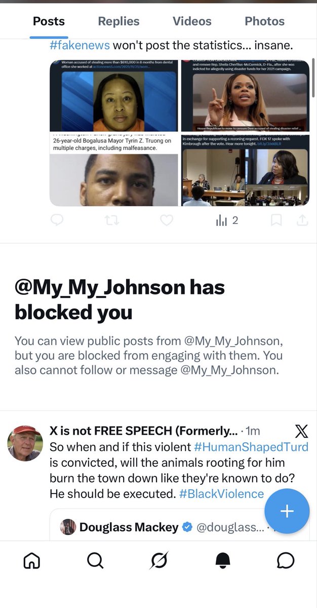 Ms_EmmeEmme's tweet photo. @BLKThugreport @SebastianAvenue Typical low iq who can’t handle facts. Curse, run and hide behind a block. Obsessed cowards. https://t.co/0dVdD7e76j