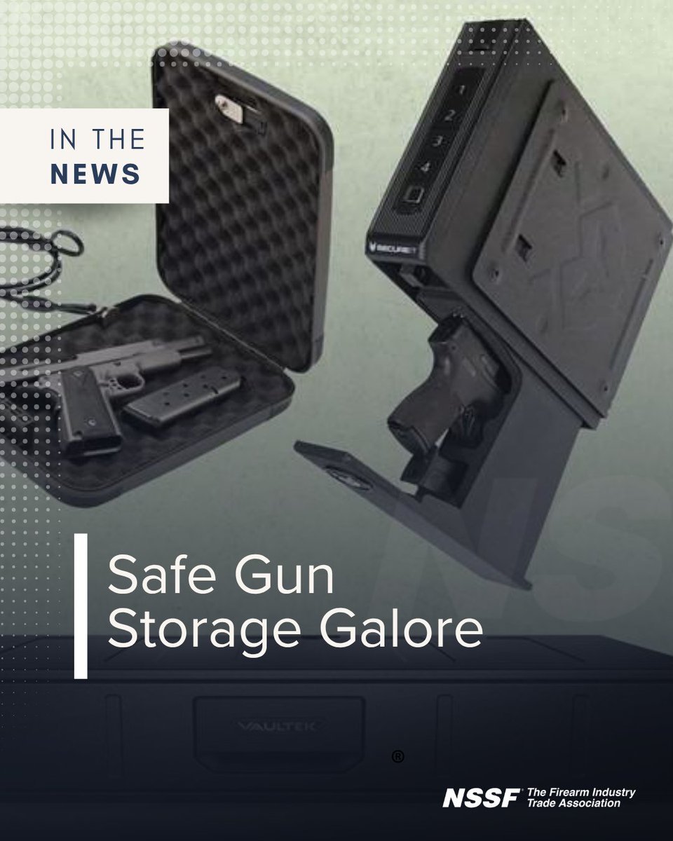 NSSF's tweet photo. Tight on space is no longer a reason to skip secure storage. 🔒

@nrawomen rounds up 7 of the modern ways to secure your firearm and #MakeSureItsSecure. ⤵️

https://t.co/tdn12VibQx

#NSSF #GunStorageCheckWeek #GSCW #NRAWomen https://t.co/fYJZNvBawk