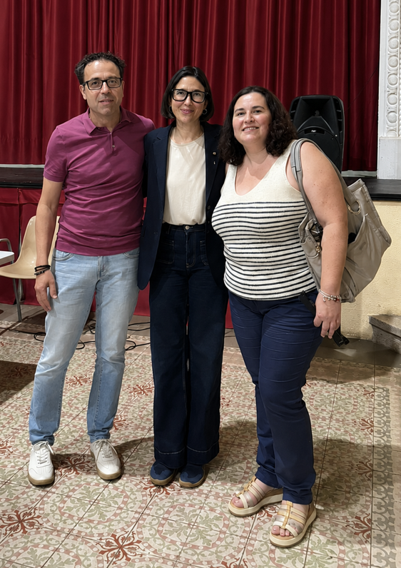 SomAvinyonet's tweet photo. @SomAvinyonet a la Trobada “La gestió de la seguretat: una autèntica política social” amb la consellera d’Interior i Seguretat Pública, Núria Parlon

Compartint reflexions dels reptes de municipis com Avinyonet en matèria de videoseguretat, seguretat de proximitat i convivència https://t.co/zxr8d9IqKp